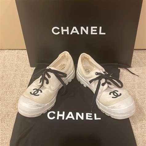 chanel canvas shoes nordstrom|chanel denim shoes.